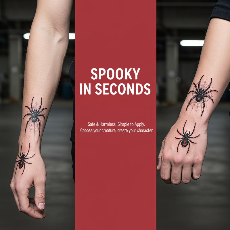 Temporary Tattoo Stickers 5PCS - Body Jewelry Stickers recension och pris