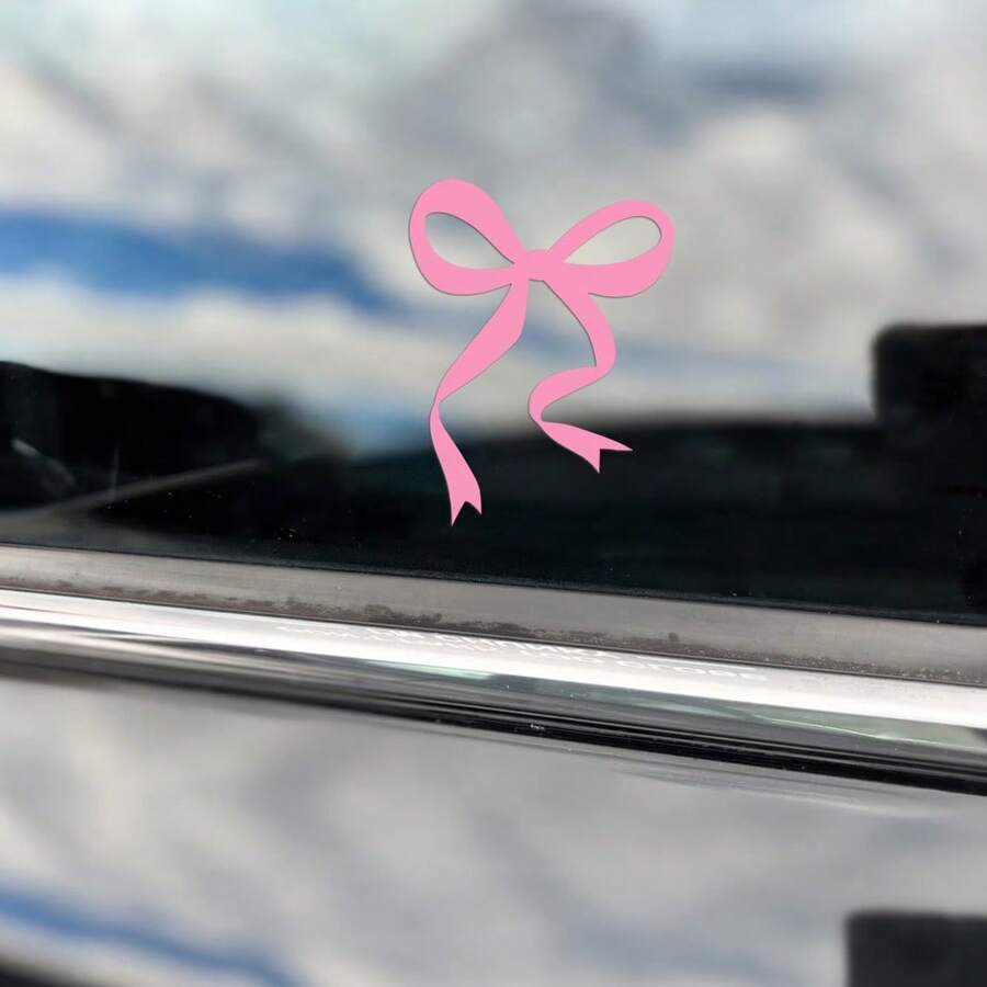 1 Pc Bow Car Decal, Vinyl Girl - Body Jewelry Stickers recension och pris