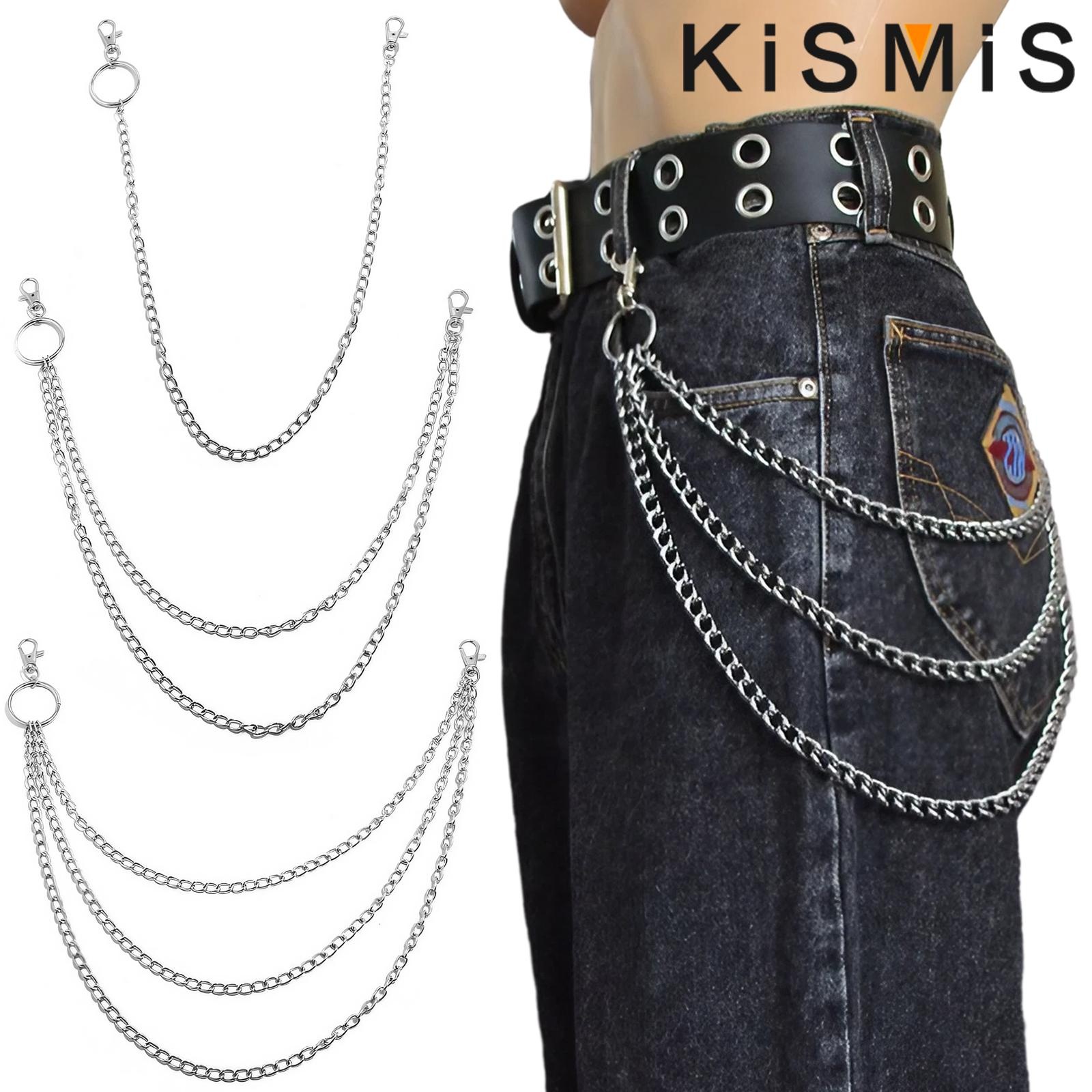 KISMIS 1PC Punk Street keychai - Body Jewelry For Men recension och pris