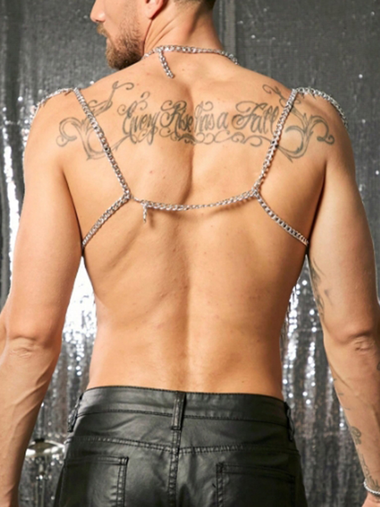 Tassels Chain Body Shoulder Se - Body Jewelry For Men recension och pris