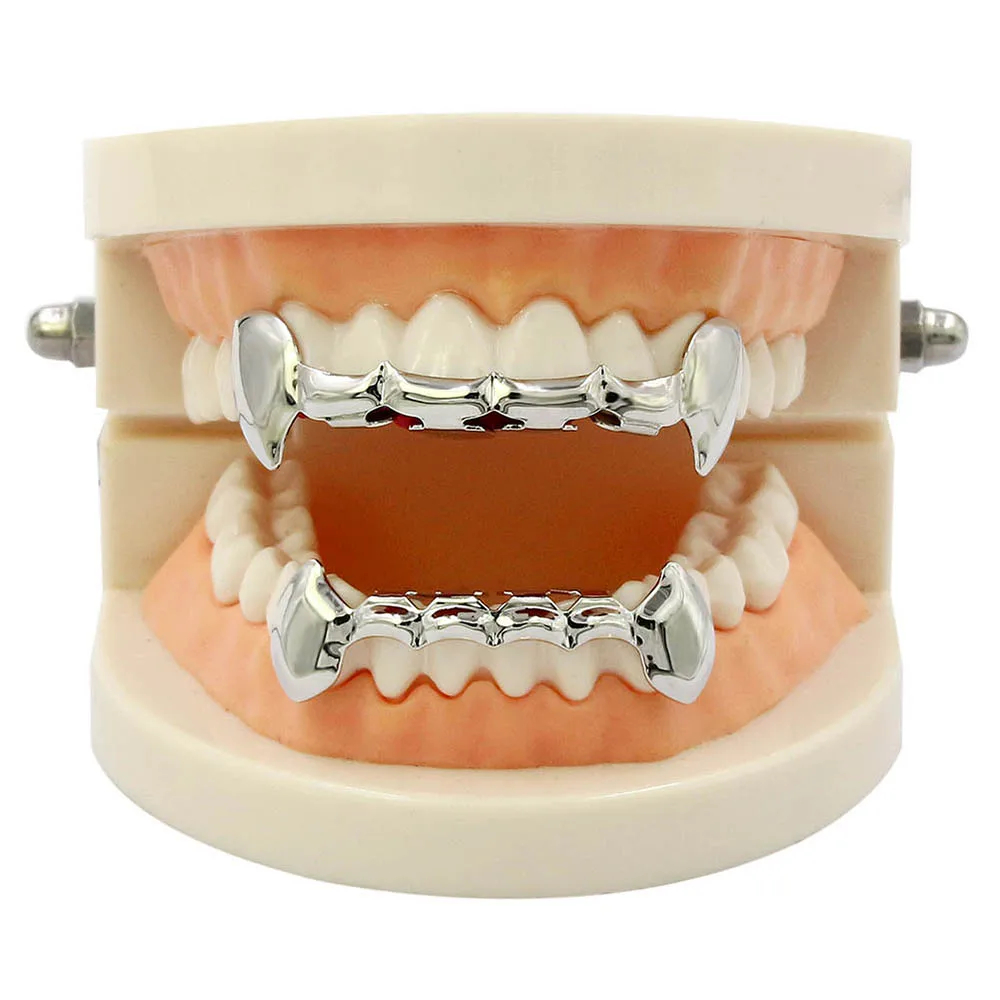 YOUNGX Hip Hop Vampire Fangs T - Body Jewelry For Men recension och pris