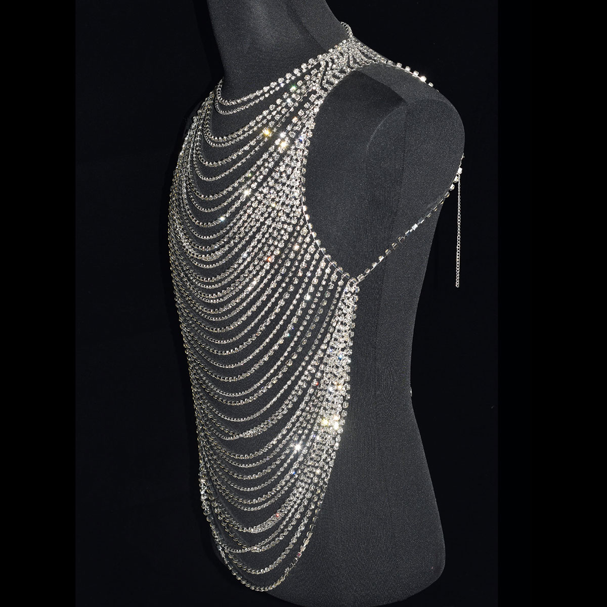 Fashion Luxurious Bling Men Wo - Body Jewelry For Men recension och pris
